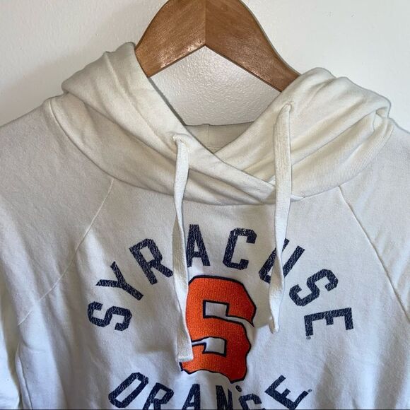 Syracuse University white hoodie sweatshirt - Picture 7 of 10